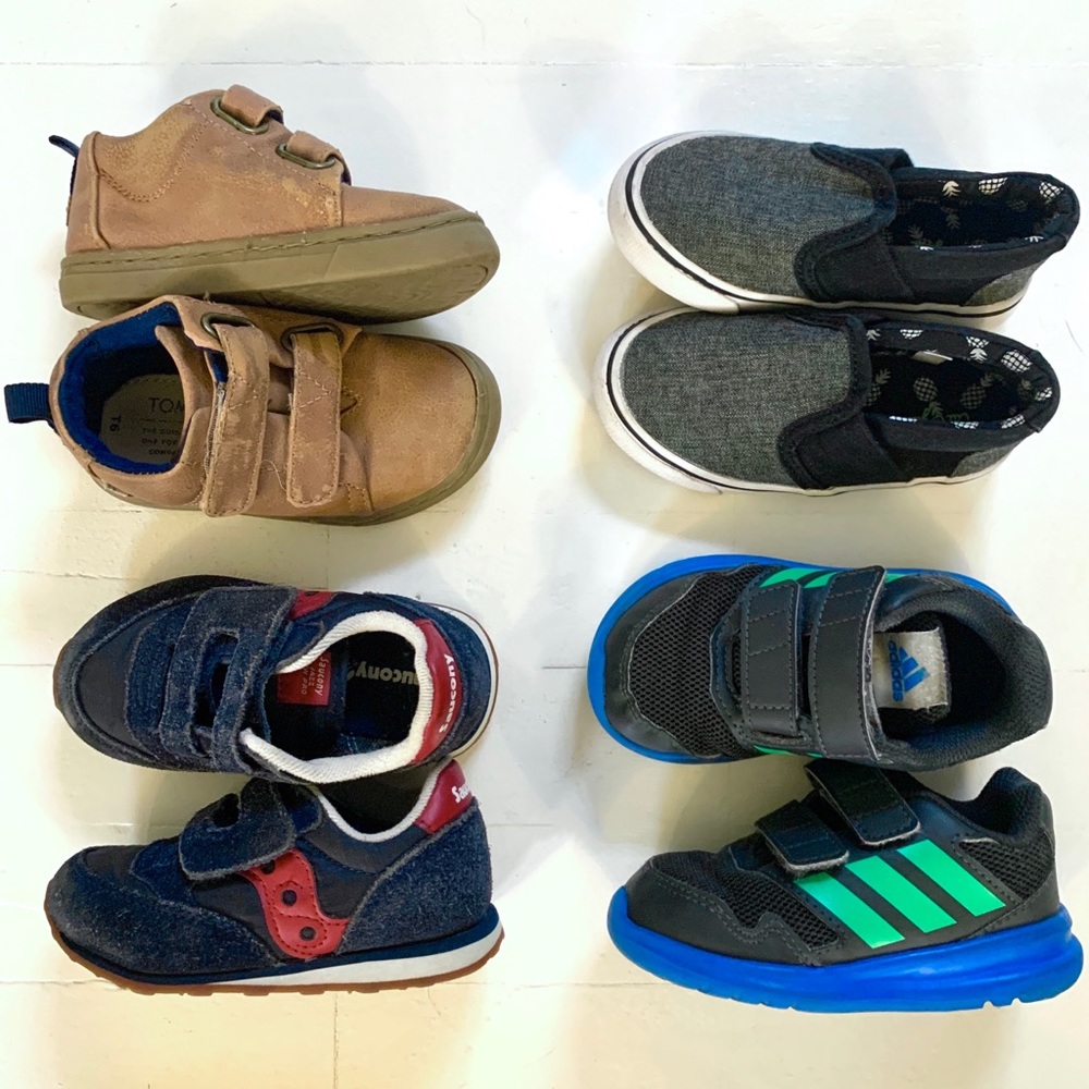 Size 6 toddler shoe bundle